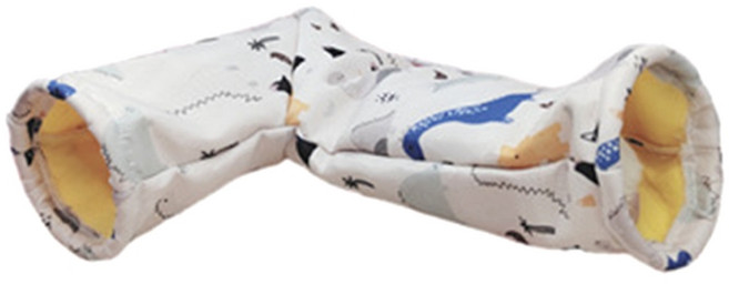 터널 페럿 케이지 액세서리 터널 튜브 코너 플리스 숨김 침대, 딘로스우우우우우우우우우우우우우우우우우우, 1개