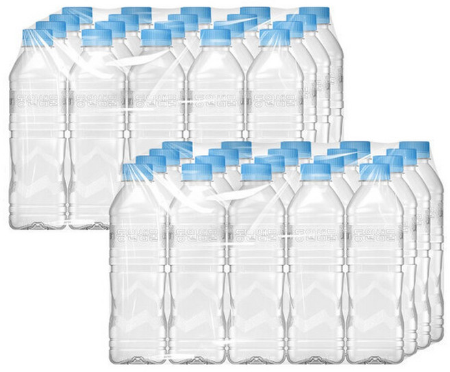 동원샘물 무라벨 500ml 40병 /생수, 40개