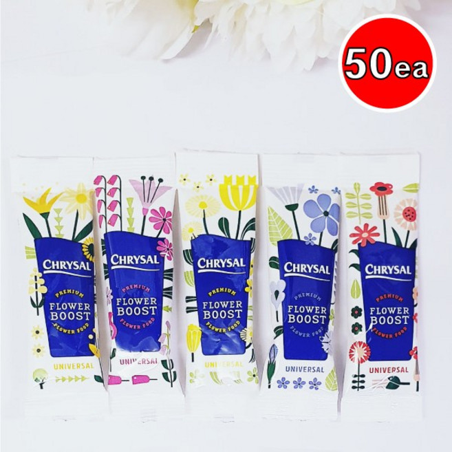 크리잘 유니버셜(모든 꽃 전용) 10ml 50봉 생화연장제, 50개