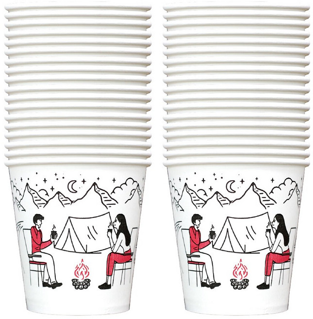 PPM 페이퍼맥스 NEW CAMPING 종이컵 1000개 180ml, 1개