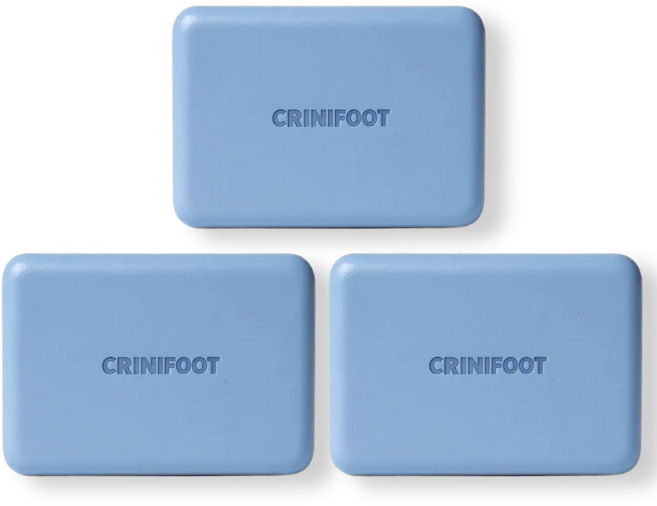 크리니풋 항균 무좀비누 발바닥 각질 발냄새 제거 발비누, 100g, 3개, 1개입