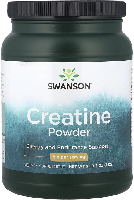 새해 건강을 선물하세요 Swanson 크레아틴 분말 1kg(2lb 3oz) 특별관리진행, Swanson 크레아틴 분말 1kg2lb 3oz, 1kg, 1개 - 쿠팡
