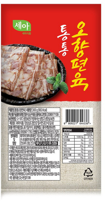 통통오향편육 300G세아식품, 300g, 1개