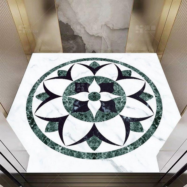 엘리베이터 매트 자동차 대리석 보양재 승강기데코타일 계단매트 PVC 바닥 카펫, 04. A18, 3.5제곱미터 3.0mm