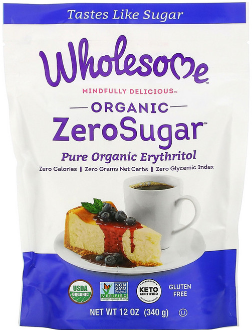 Wholesome Sweeteners 유기농 ZeroSugar 340g(12oz) 1팩, 1개, 340g