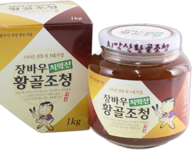 장바우 치악산 황골엿 조청 /식품명인 제 70호, 1개, 1kg