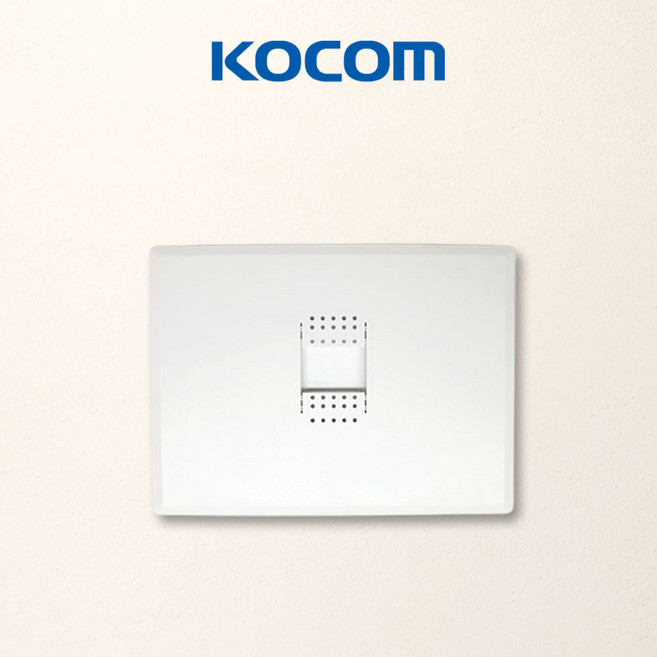 코콤 비디오폰마감판 모니터마감판 화이트, 1개