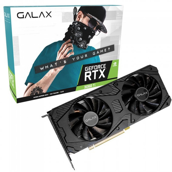 갤럭시 GALAX 지포스 RTX 3060 Ti D6 8GB