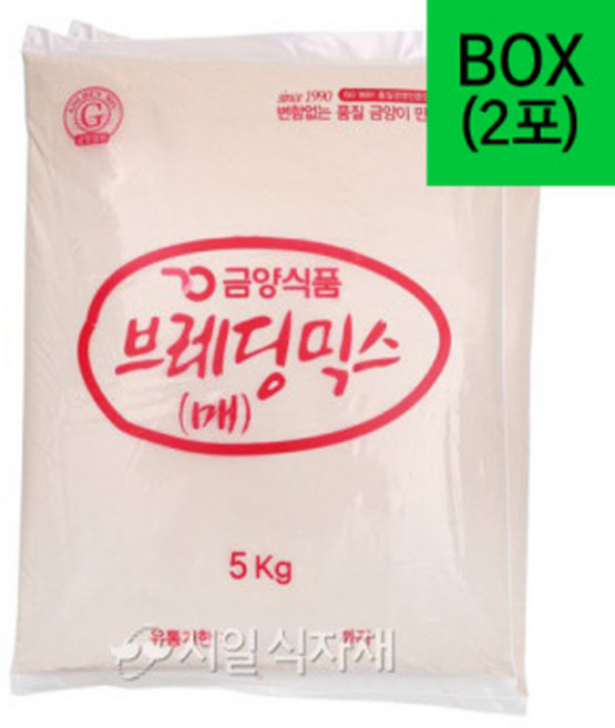 금양 브레딩믹스(매운맛) 5kgx2, 2개, 5kg