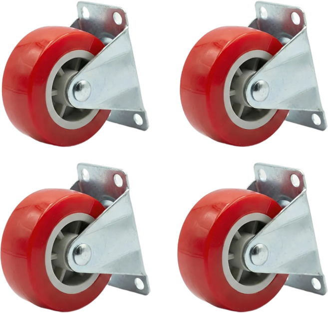 2.5인치 구루마 바퀴 고정형, 4개