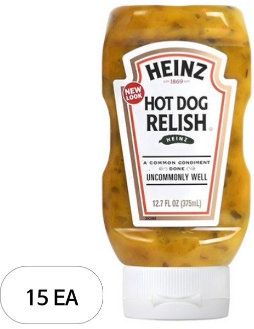 하인즈 핫도그 렐리쉬, 375ml, 15개