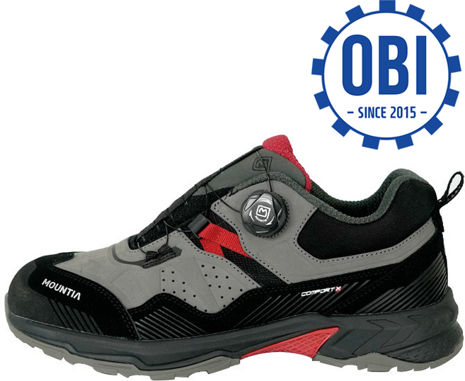 마운티아 안전화 MT-400, 그레이, 1개