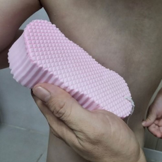 고밀도폼 목욕 때밀이 스펀지 타올 바디 블럭 소프트, 본상품