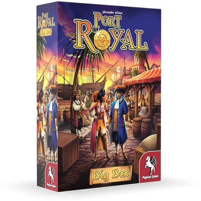 Port Royal 빅 박스 보드 게임 USA 에디션