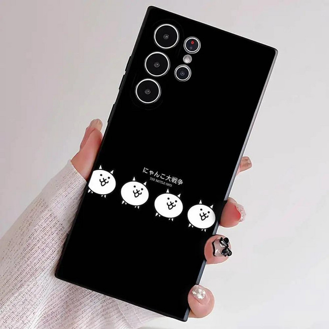 배틀캣 애니메이션 게임 플러스 울트라 소프트 스킨 케이스, 1개, 재료: 15. samsungS24 / 색상: C. z3