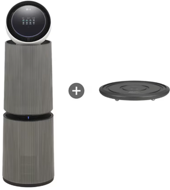 LG 퓨리케어 AI+ 360도 공기청정기 31평~40평 AS356NGMAM (방문 자가 설치 배송), 방문설치 베이지