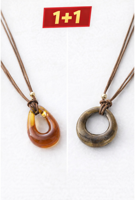 에코플렉트 가죽 목걸이줄 옷 코디 여성 악세사리 목걸이 여성 패션 롱 목걸이 빈티지 가죽끈 팬던트 여성 목걸이 여성패션목걸이