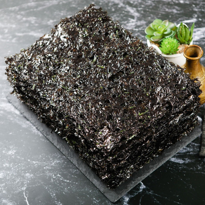 청정해역 신안 지주식 햇 곱창김 400g 잇바디돌김 곱창돌김 100매 x 1봉, 1개