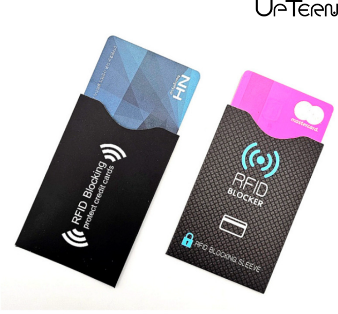 업턴 RFID 차단 카드 케이스 슬리브 신용카드 해킹방지 해외여행 필수품 스키밍 방지