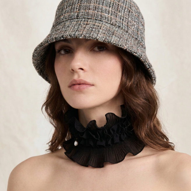 ITSKA 레이스 넥워머 골프 야외활동 햇빛 자외선차단 레이어드 패션