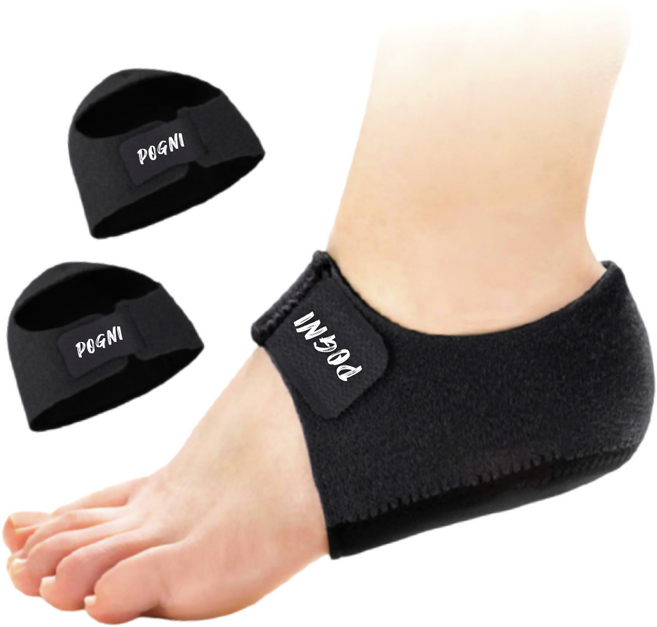 포그니 발 뒤꿈치 보호 쿠션 패드 기능성 깔창, 1개