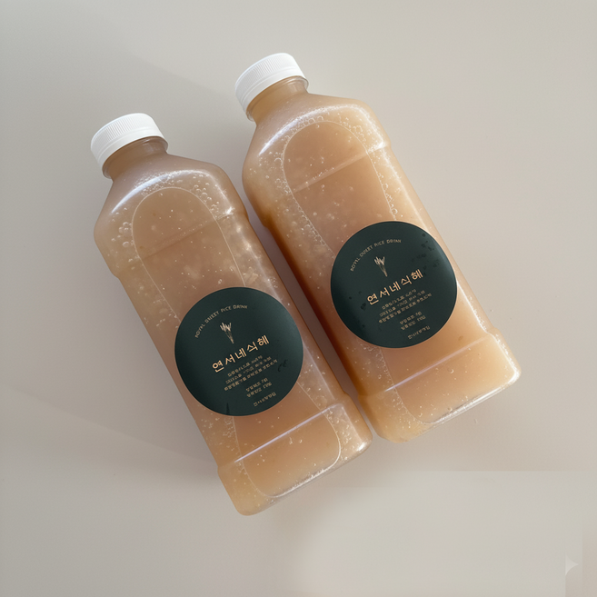 연서네식혜 국산 특질금 전통 수제식혜, 2개, 1L