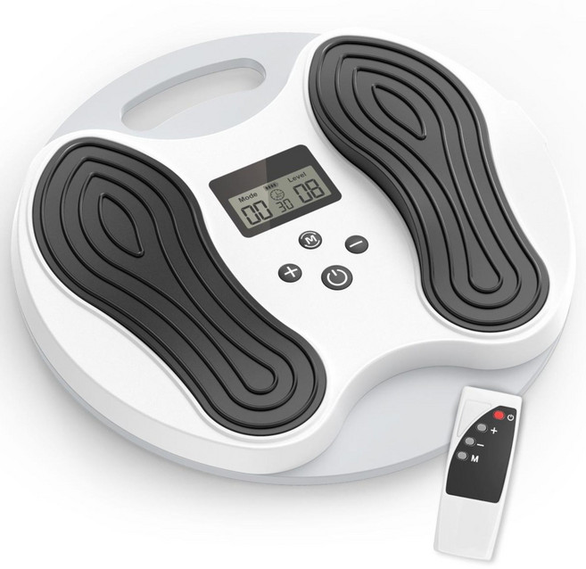 KC인증 발바닥 마사지기 무선 EMS 펄스 적외선 발바닥 마사지기, 하얀색