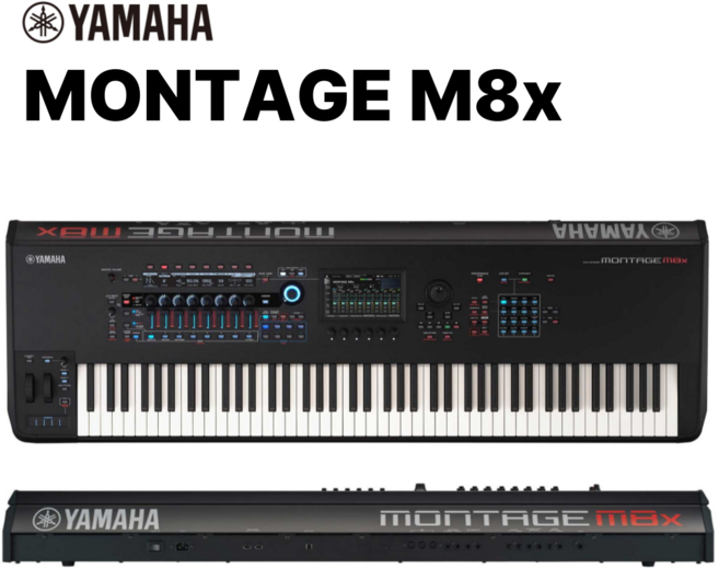 야마하 신디사이저 몽타주 YAMAHA MONTAGE M8X 88건반 키보드, 1개