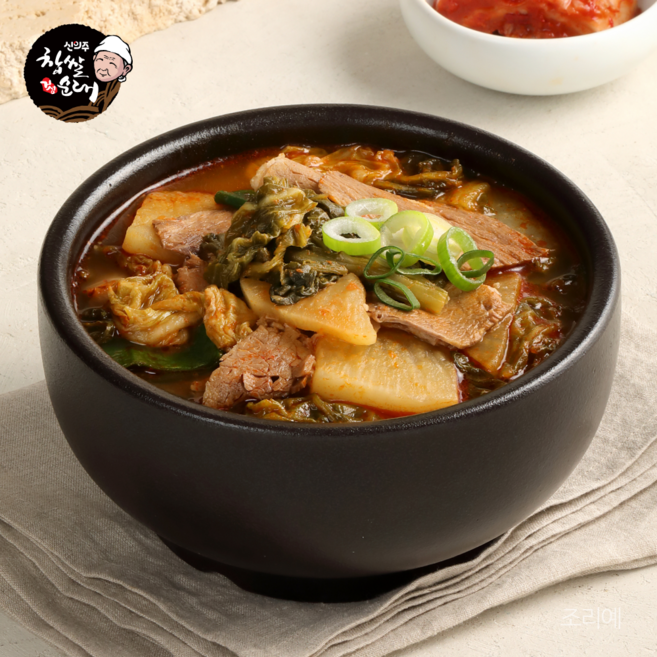 신의주찹쌀순대 우거지 소고기 국밥 살림팩, 600g, 10개