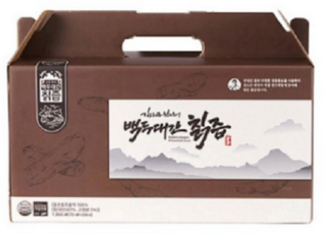 김오곤 원장 백두대간 칡즙 1박스 70mlx28포, 28개, 70ml