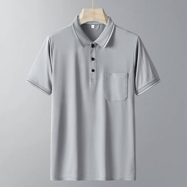 男款短袖Polo衫 冰絲涼感排汗上衣 休閒商務吸濕速乾