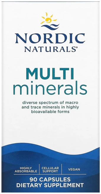 Nordic Naturals 멀티 미네랄 캡슐 90정, 1개 - 쿠팡