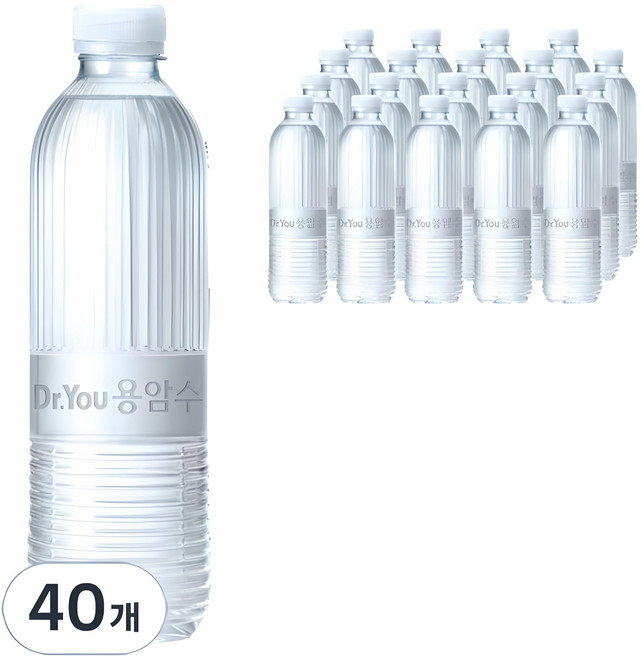 오리온제주용암수 무라벨, 530ml, 40개
