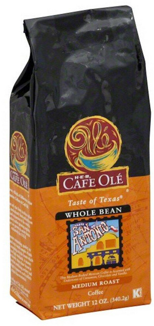 HEB Cafe Ole Taste of Texas 원두 커피 355ml12온스 백 3팩 샌안토니오 미디엄 로스트 맛 - 시나몬 언더톤으로 강조된 바디 멕시코, 없음, 1) Taste of San Antonio 미디엄 로스, 1개, 1개