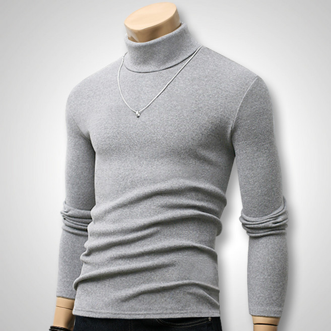 블루포스 BG루렌 남자 폴라티 목티 남성 목폴라티 가을 겨울 빅사이즈 긴팔 티셔츠 [국내생산]