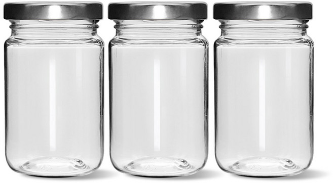 트라이탄 저장병 다온보틀 금속 실버마개, 200ml, 3개