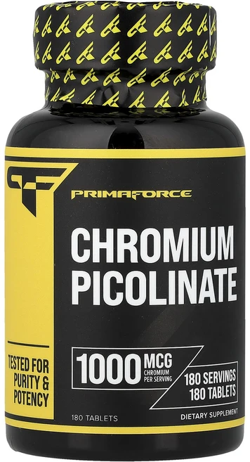 프리마포스 피콜린산크로뮴 1000mcg 180정, 6개 - 쿠팡