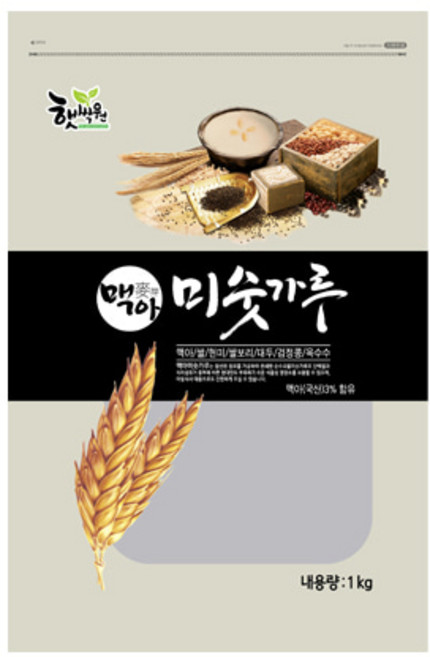 햇싹원 맥아 미숫가루 1kg, 1개