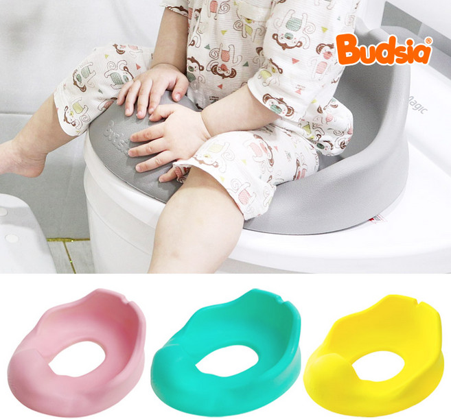 버드시아 유아용 쿠션변기 성인변기/비데호환 가능, 변기:그레이