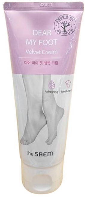 디어 마이 풋 벨벳크림100ml, 1개입, 1개