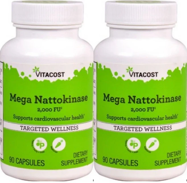 비타코스트 메가 나토키나제 2000FU, 2개, 90정 - 쿠팡