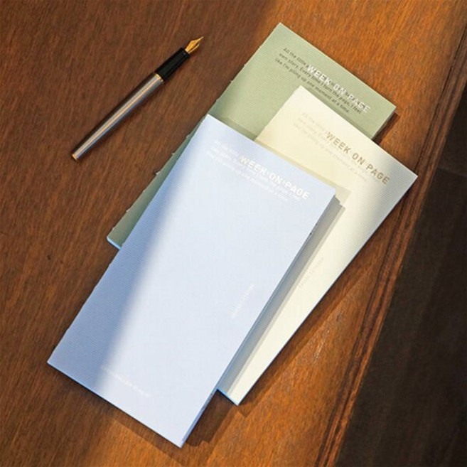 오첵 만년형 위클리 위크온페이지 플래너, 2.그린