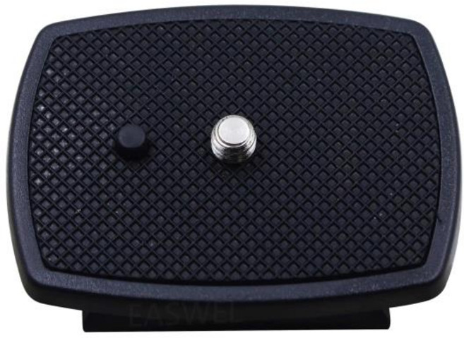 호환 Zomei Q111 Z666 삼각대 Targus TGT-58TR TG-6660 헤드용 퀵 릴리스 플레이트, 한개옵션0, 한개옵션0