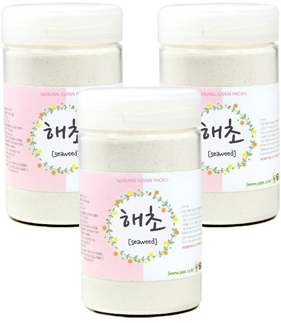 천연팩 해초가루 140g 통포장 숲으로허브 곡물팩 해초팩, 1개입, 3개