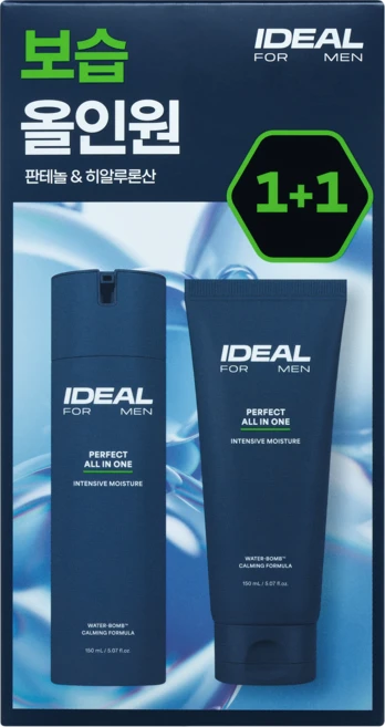 아이디얼포맨 퍼펙트 보습 올인원 150+150ML, 1개, 300ml - 쿠팡