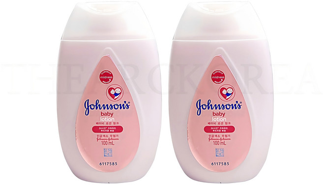 [무료배송]존슨즈 베이비 핑크로션 100ml 유아로션, 2개