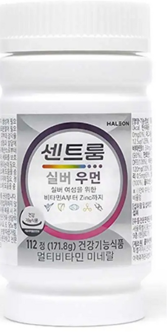 센트룸 멀티비타민 실버 포우먼, 112정, 1개