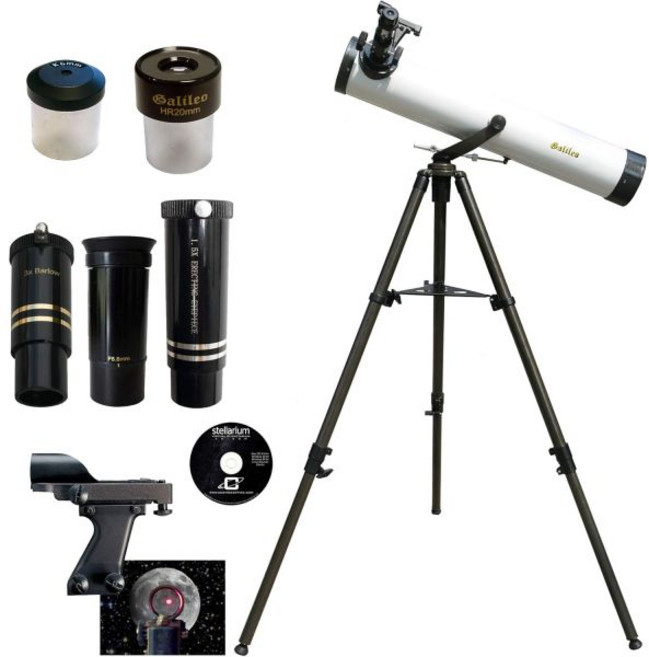 Galileo 800mm x 80mm 줌 렌즈 포함 천체 망원경 키트, 상품선택