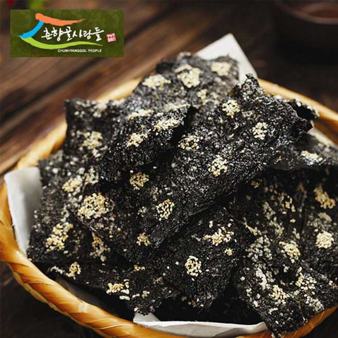[춘향골 사람들] 전통방식 그대로 만든 김부각, 21개, 6g