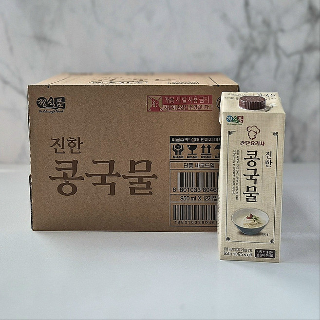 정식품 진한 콩국물, 950ml, 12개